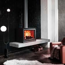 They are more efficient than standard fireplaces that make other rooms colder. Freestanding Wood Heaters Oblica Designer Fireplaces