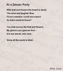 Tips for serving wine at your dinner party. Dinner Party Poems Poems For Dinner Party Poem Hunter