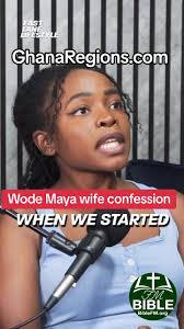 Miss Trudy confessions, as an insecure girlfriend but now a wife of Wode  Maya. #Trending #wodemaya #misstrudy #relationship #relationships #QueenLet  #Soakat #foryou #GhanaRegions #Ghana #Kenya