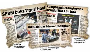Berikut adalah beberapa keratan akhbar. Malaysia Instinct Menerajui Berita Trending Malaysia Rm30 Juta Di Luar Negara