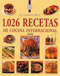 Recepción de alimentos en servicios. 1 026 Recetas De Cocina Internacional Le Cordon Bleu 9788489396463 Amazon Com Books
