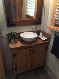 Custom Made Rustic Vanity Rustic Vanity Custom Bathroom Vanity Bathroom Sink Diy