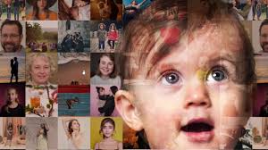 Custom Baby Mosaic Collage, Kids Photo Gift, Unique Present from  Grandmother, Baby Shower Photograph Art, Unique Family Gifts