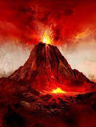 Volcano Andy Potts Volcano Wallpaper Volcano Drawing Volcano Pictures