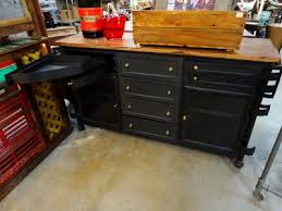 They bring a certain dash of classiness to the room however they are used. Denver Furniture Store Black Metal Dental Cabinet With Wood Top Rare Finds Warehouse
