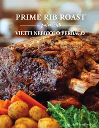 Standing elegantly on van ness avenue in historic san francisco, it is the mecca for red meat aficionado and those who wish to dine happily in pure below are the latest house of prime rib menu prices. Prime Rib Roast Recipe And Red Wine Pairing Drink A Wine Beer Spirit Blog By Bottles