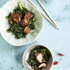 Asia Grunkohl Mit Lachs Rezept Grunkohl Rezepte Rezepte Grunkohl