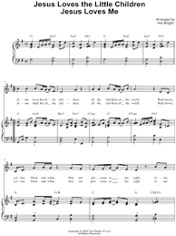 Twin Sisters Digital Media Jesus Loves The Little Children Jesus Loves Me Sheet Music In G Major Download Print Sku Mn0208380