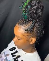 Maybe you would like to learn more about one of these? 310 Best Braids With Weave Ideas Natural Hair Styles Braided Hairstyles Hair Styles