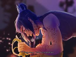 andrea salonga, laezel, shadowheart (baldurs gate),  baldurs gate, baldurs gate 3, dungeons & dragons, highres,  2girls, bare arms, bare shoulders, black hair, black shirt, blood, blood on  face, blurry, blurry background, breasts,