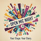 Open Mic Night — 317 Main Community Music Center