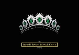 This is a class blog between bal bharati public school, gurgaon, india and smk sultanah hajjah kalsom, pahang, malaysia. Noble Jewels The Emerald Tiara Of Sultanah Kalsom Of Pahang
