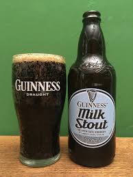 Guinness Milk Stout From Guinness And Co In Ireland Little Disappointed With This Very Fuzzy Not Smooth Like A Good Milk S Guinness Draught Guinness Beer Bar