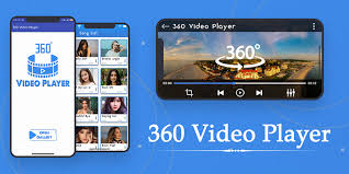 360 Video Player View Panorama 4k 360 Degree Vr Media 360 View App In 2020 Video Player View App 360 Video