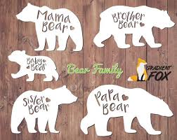 Download Bears Clipart Bear Family Bear Clipart Bear Svg Sister Bear Svg Vector Bear Grizzly Bear Svg Woodland Clipart Bear Family Svg Clip Art Art Collectibles Kromasol Com
