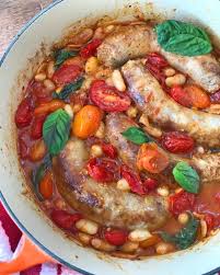 Italian Specialty Sausage And Beans Recipe Recipes Cooking Sausage