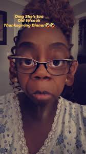 Meet, Granny (Bucket lady) let's do better by the elderly. She don't need  to be cooking no Thanksgiving meal. Keep yall kids home they might fall in  that hole in the bathroom 🤣🤣#funnyreels #funnypost ...