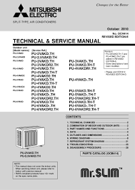 Mitsubishi mr slim p series (a) error code: Mr Slim Air Conditioner User Manual Sureever
