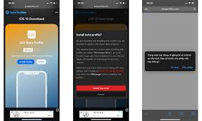 If you're interested in public beta profiles, visit apple website to download it. Wmdo2pqzrbjatm