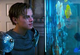 It is set in modern day, but retains the shakespearian dialogue. Leonardo Dicaprio Actually Went Through A Lot To Get His Iconic Role In Romeo Juliet Hellogiggles