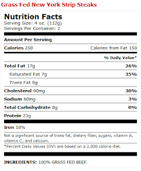 By pan searing the rib eye the steak would cook a little slower and allows the fat to tenderize. 4 Oz Ribeye Nutrition Novocom Top