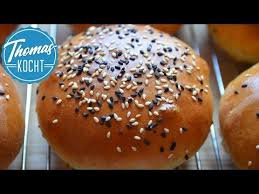 Burger Brotchen Selber Machen Burger Buns Thomas Kocht Youtube Burger Brotchen Selber Machen Burger Brotchen Gourmet Essen