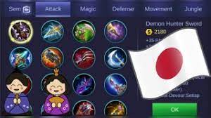 Maybe you would like to learn more about one of these? Wibu Merapat Nama Item Mobile Legend Ini Jadi Keren Kalau Diterjemahkan Ke Bahasa Jepang