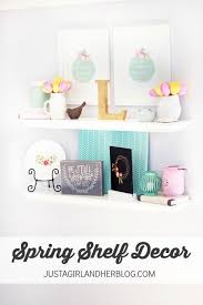 Spring Shelf Decor Spring Home Decor Shelf Decor Shelf Decor Bedroom