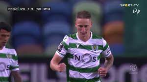 Terá de ver onde pode. Goal Golo Nuno Santos Sporting 1 0 Fc Porto Liga 20 21 4 Youtube