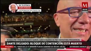 2023-12-07.- Entrevista con Samuel Cuervo en Milenio TV.- Dante Delgado,  bloque de contención muerto