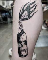 An explosively debonair look can be swiftly unlocked with an ostentatious bomb tattoo. Pin Em Tattoo Flash Black