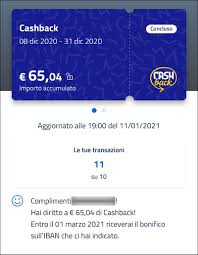 Cashback 10 regole per non sbagliare ed ottenere così i rimborsi a natale e poi nel 2021, spese e' cashback mania, sono infatti milioni di italiani che hanno già scelto di scaricare l'app io o le altre app. E Partito Il Cashback Semestrale Dello Stato Ecco Come Funziona