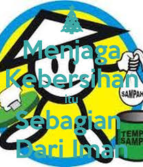 Kelalaian dalam menjaga kebersihan lingkungan merupakan awal dari mewabahnya berbagai penyakit. Menjaga Kebersihan Itu Sebagian Dari Iman Poster Jessica Keep Calm O Matic