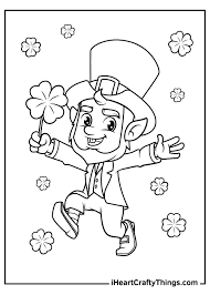 There are tons of great resources for free printable color pages online. Leprechaun Coloring Pages Updated 2021