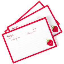 Strawberry Recipe Refill Cards Strawberry Recipes Recipe Organization Recipes