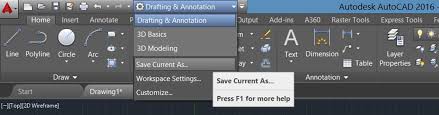 Jan 01, 2020 · features of autocad 2016. Autocad 2016 Restoring The Classic Workspace Cadline Community