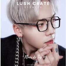 Fleur de Lis Retro Blue Light Glasses- Lush Crate Eyewear