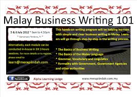 Memperincikan | learn detailed meaning of detailing in malay dictionary with audio prononciations, definitions and usage. Malay Business Writing 101 Merapi Indah