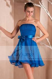 Robe de mariée fluide, décolleté dos, modèle « tenario »mariée. Lagune Robe De Cocktail En Mousseline Avec Ceinture En Satin A La Taille Ref C240 Robe De Cocktail