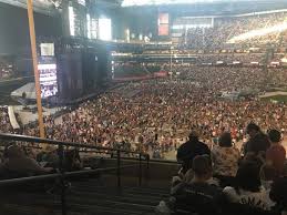 Chase Field Section 220 Row 8 Seat 16 Kenny Chesney Tour