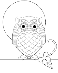 Check spelling or type a new query. Easy Cartoon Owl Coloring Page Coloringbay