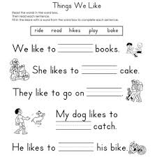 Live worksheets > english > math > fill in the blanks. Fill In The Blank Worksheets Parents
