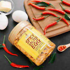 The texture and fragrance of butter cookies made with crunchy cornflakes and salted egg yolks are unbeatable. Aducktive Spicy Salted Egg Cornflakes 220g