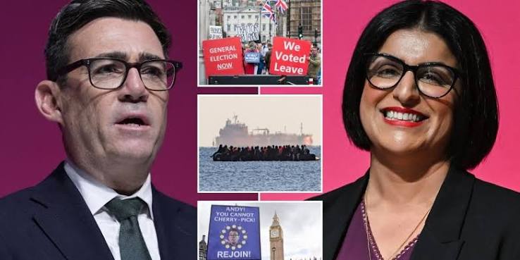 Andy Burnham faces revolt after PM splits with Shabana Mahmood over small boats in Brexit blame game