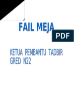 Join channel telegram pembantu tadbir n19 sarawak. Fail Meja Ketua Pembantu Tadbir N22