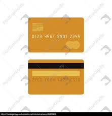 Well, it will pass the luhn algorithm/formula a.k.a the mod 10 check, but the financial institution will reject it. Yellow Credit Card Front And Back Views Stock Image 26411870 Panthermedia Stock Agency