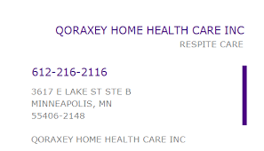 Headquartered in skokie, illinois, we currently service 51 facilities across 3 states. 1245846385 Npi Number Qoraxey Home Health Care Inc Minneapolis Mn Npi Registry Medical Coding Library Www Hipaaspace Com C 2021