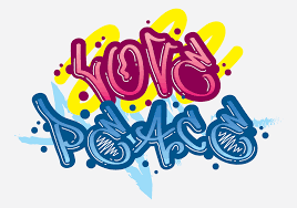 Amor Y Paz Grafiti Descargar Vectores Gratis Illustrator Graficos Plantillas Diseno Dibujo artístico del graffiti vectorial. amor y paz grafiti descargar vectores