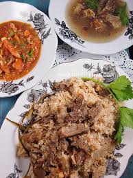 Resep bumbu rendang daging sapi enak sendiri menggunakan bahan bahan seperti tips cara mudah memasak rendang. Resepi Nasi Dan Daging Resepi Nasi Daging Berempah Sedap Dan Mudah