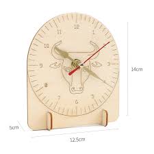 Analog Clock DIY Puzzle Pack STEM Toy